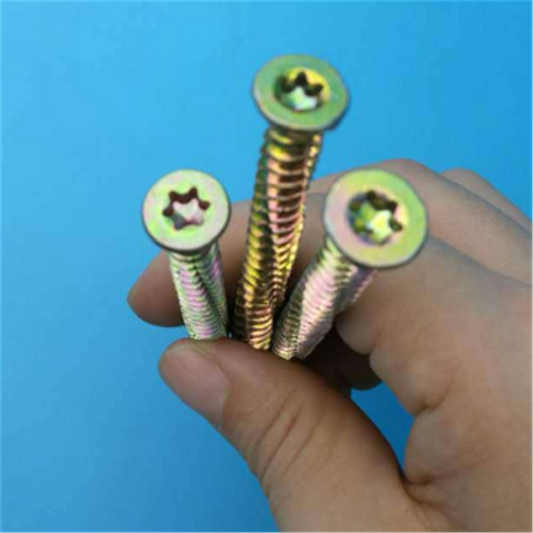 7.5*52-212mm Torx Self Tapping Window Frame Screws Vis Concrete Big Head Plum Groove Cement Nails Tornillos Parafuso Schroeven YJT 4052