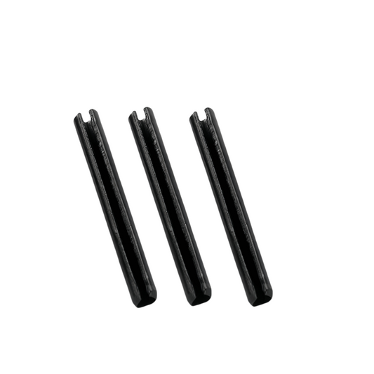 M10 DIN1481 Carbon Steel Spring Straight Slotted Heavy Duty Elastic Cotter Split Hollow Locating Pin Opening Resist Corrosion