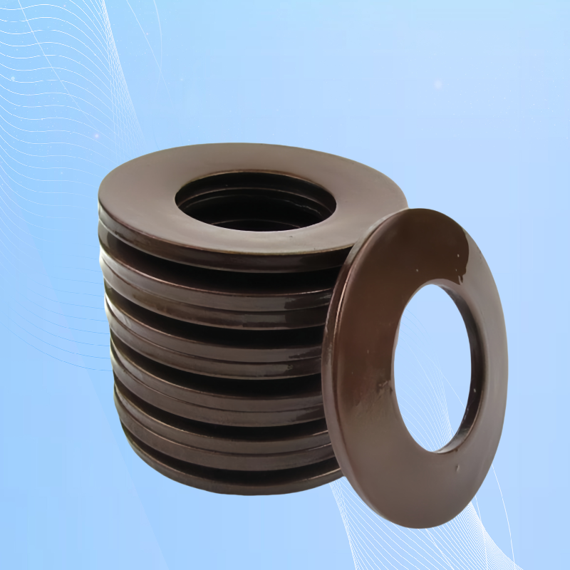 112-125mm DIN2093 Disc Springs Washer Conical Heavy Duty Dish Gasket 60Si2 MnA 50CrVa Material Quenching Treatment Cone