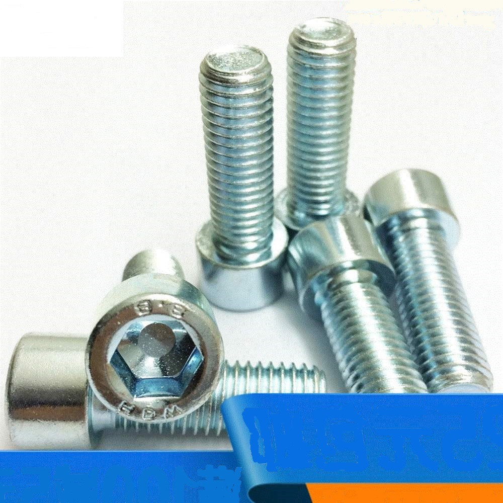 2000PCS M2 M2.5 DIN912 201 Stainless Steel Hexagon Socket Head Cap Screw Cylindrical Hex Drive High Tensile Strength Allen Bolt