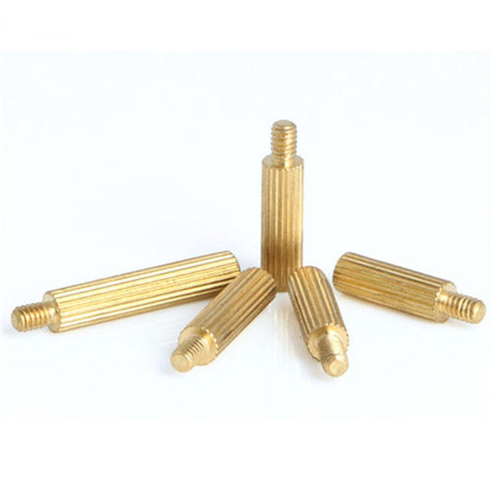 1000PCS FH-M6-30 Self-Clinching Threaded Studs Metal Sheets Panel Spacers Round Head Fasteners for Feigned Crimped Cabinet Pins Vis Screw