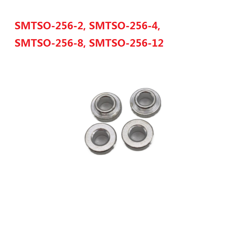 SMTSO-M2-8 Steel/Brass Tin Plated Copper PC Board Ecrou Moeren SMT Spacer Patch Weld Nuts Standoffs PCB Surface Mount SMD Fastener