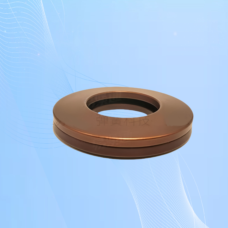 112-125mm DIN2093 Disc Springs Washer Conical Heavy Duty Dish Gasket 60Si2 MnA 50CrVa Material Quenching Treatment Cone