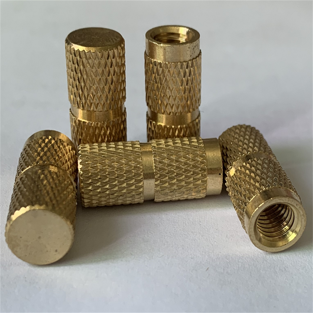 Knurled Hot Melt Injection Molding Nuts