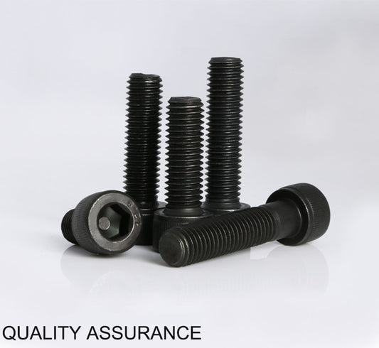 12.9 M6 Grade Steel Hexagon Socket Head Cap Screw DIN912 Cylindrical Hex Drive High Tensile Strength Allen Bolt Blackening