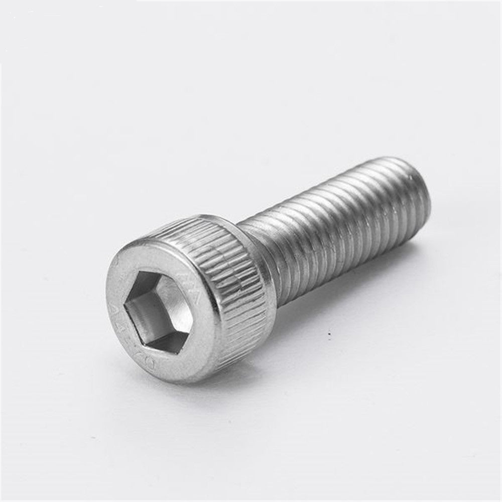2000pcs DIN912 M2 Hexagon Socket Head Cap Screw Cylindrical Head Hex Drive High Tensile Strength Allen Bolt 304 Stainless Steel