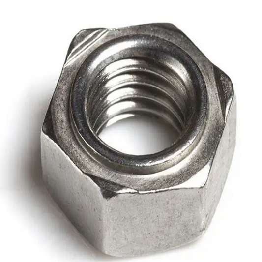 DIN929 M3-M12 Hexagon Weld Nuts 304 Stainless Steel Metric Threaded Welding with Projections for Secure Attachment Corrosion Resistant Ideal for Automotive & Industrial Applications
