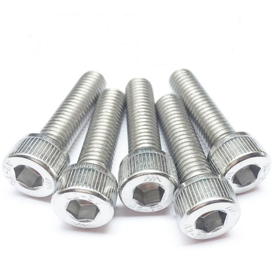 500pcs DIN912 M3.5 Hexagon Socket Head Cap Screw Cylindrical Head Hex Drive High Tensile Strength Allen Bolt 304 Stainless Steel