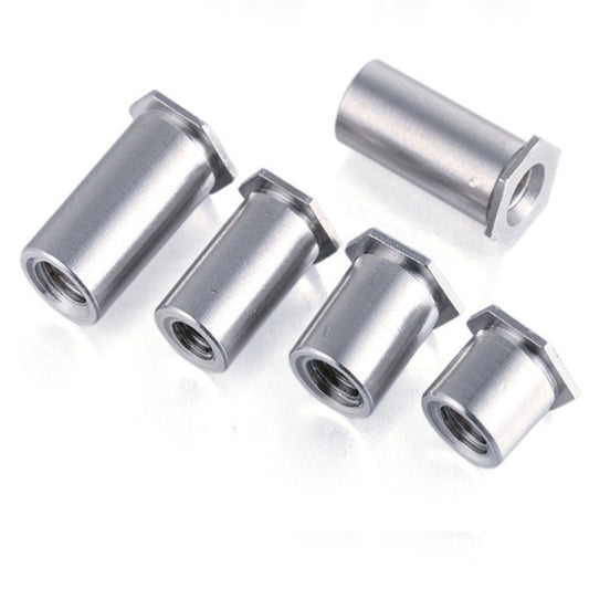 1000PCS SO-8632 Inch Standoffs Spacer Threaded Thru-hole Hex Rivet Nuts Press Fit Self Clinching Feigned Crimped Sheet Metal Panel Carbon Steel