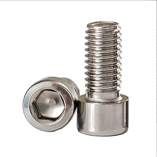 2000PCS M2 M2.5 DIN912 201 Stainless Steel Hexagon Socket Head Cap Screw Cylindrical Hex Drive High Tensile Strength Allen Bolt
