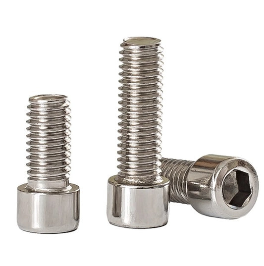 900PCS M3 DIN912 201 Stainless Steel Hexagon Socket Head Cap Screw Cylindrical Hex Drive High Tensile Strength Allen Bolt